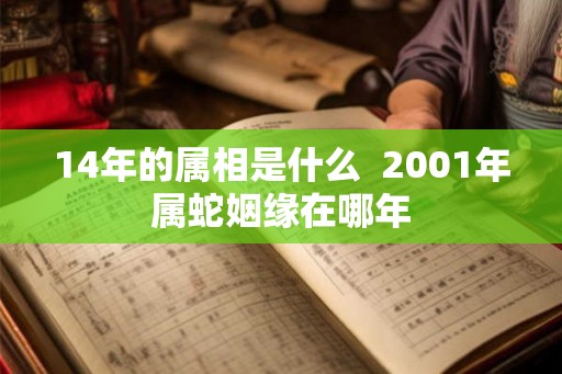 14年的属相是什么  2001年属蛇姻缘在哪年
