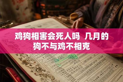 鸡狗相害会死人吗 几月的狗不与鸡不相克 鸡狗相害会死人吗 几月的狗不与鸡不相克