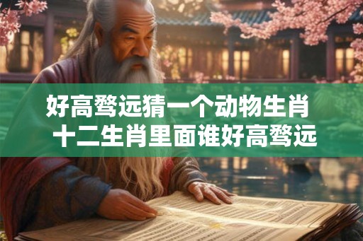 好高骛远猜一个动物生肖 十二生肖里面谁好高骛远 好高骛远猜一个动物生肖 十二生肖里面谁好高骛远
