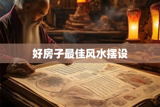 好房子最佳风水摆设