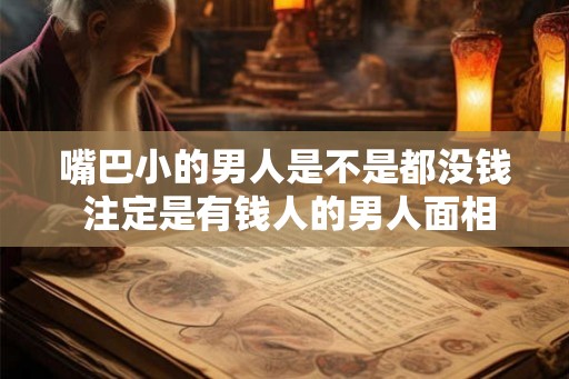 嘴巴小的男人是不是都没钱 注定是有钱人的男人面相