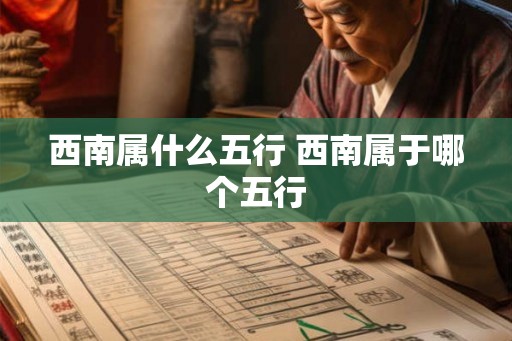 西南属什么五行 西南属于哪个五行 西南属什么五行 西南属于哪个五行