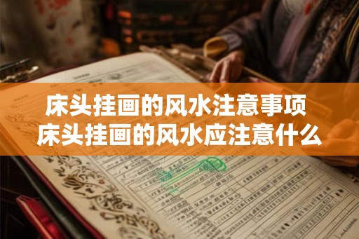 床头挂画的风水注意事项 床头挂画的风水应注意什么