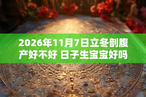2026年11月7日立冬剖腹产好不好 日子生宝宝好吗