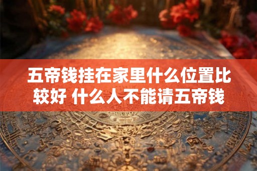 五帝钱挂在家里什么位置比较好 什么人不能请五帝钱