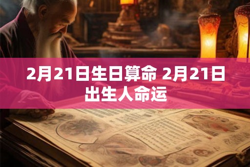 2月21日生日算命 2月21日出生人命运