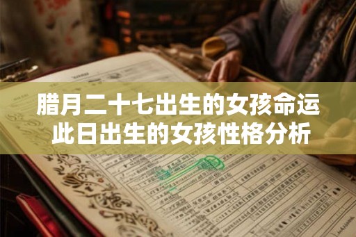 腊月二十七出生的女孩命运 此日出生的女孩性格分析 腊月二十七出生的女孩命运 此日出生的女孩性格分析