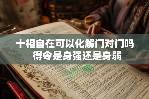 十相自在可以化解门对门吗  得令是身强还是身弱