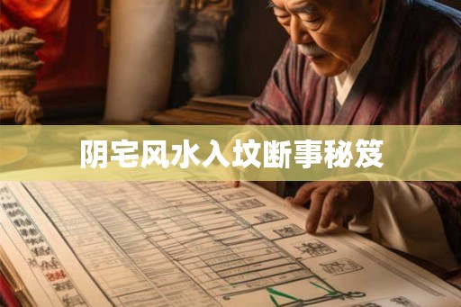 阴宅风水入坟断事秘笈