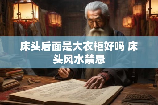 床头后面是大衣柜好吗 床头风水禁忌