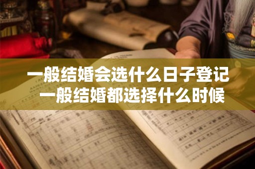 一般结婚会选什么日子登记 一般结婚都选择什么时候 一般结婚会选什么日子登记 一般结婚都选择什么时候