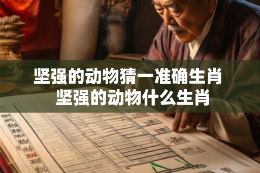 坚强的动物猜一准确生肖 坚强的动物什么生肖 坚强的动物猜一准确生肖 坚强的动物什么生肖