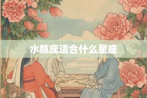 水瓶座适合什么星座 水瓶座适合什么星座