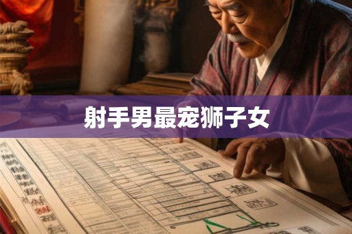 射手男最宠狮子女