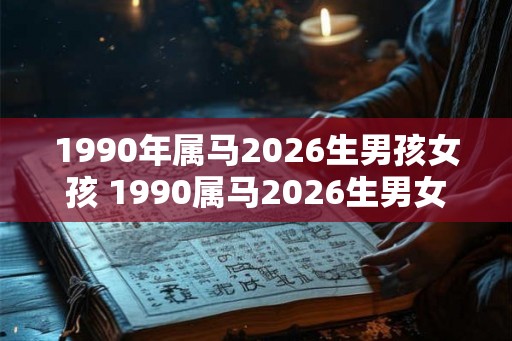 1990年属马2026生男孩女孩 1990属马2026生男女