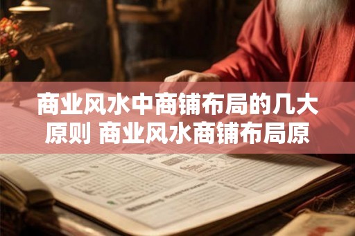 商业风水中商铺布局的几大原则 商业风水商铺布局原则 商业风水中商铺布局的几大原则 商业风水商铺布局原则