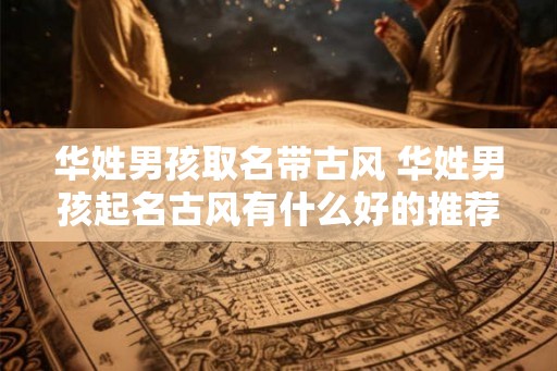 华姓男孩取名带古风 华姓男孩起名古风有什么好的推荐