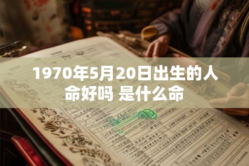 1970年5月20日出生的人命好吗 是什么命
