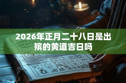 2026年正月二十八日是出殡的黄道吉日吗 2026年正月二十八日是出殡的黄道吉日吗