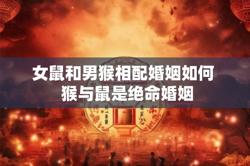 女鼠和男猴相配婚姻如何 猴与鼠是绝命婚姻 女鼠和男猴相配婚姻如何 猴与鼠是绝命婚姻