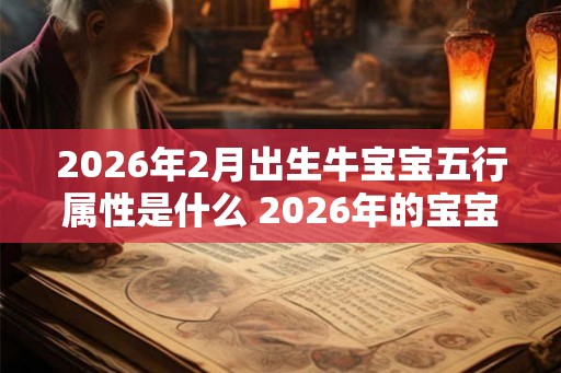 2026年2月出生牛宝宝五行属性是什么 2026年的宝宝名字推荐！