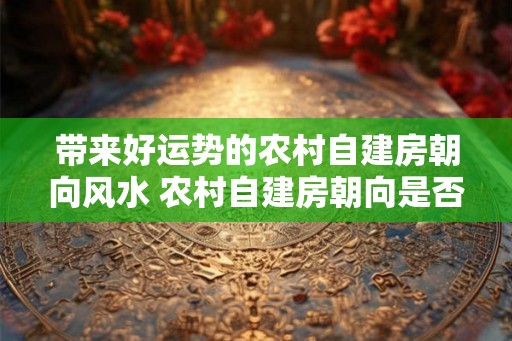 带来好运势的农村自建房朝向风水 农村自建房朝向是否能带来好运