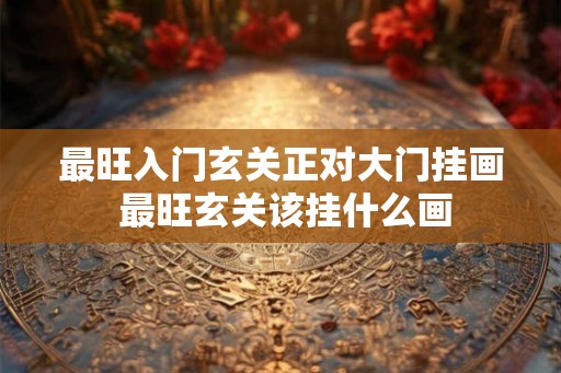 最旺入门玄关正对大门挂画 最旺玄关该挂什么画