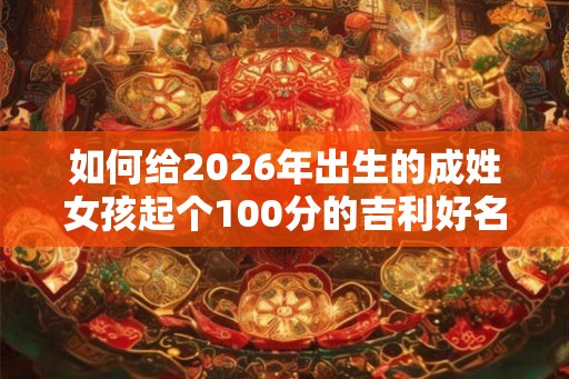 如何给2026年出生的成姓女孩起个100分的吉利好名
