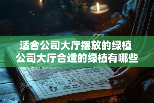 适合公司大厅摆放的绿植 公司大厅合适的绿植有哪些