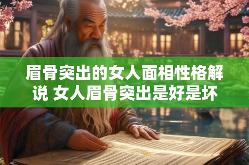 眉骨突出的女人面相性格解说 女人眉骨突出是好是坏 眉骨突出的女人面相性格解说 女人眉骨突出是好是坏