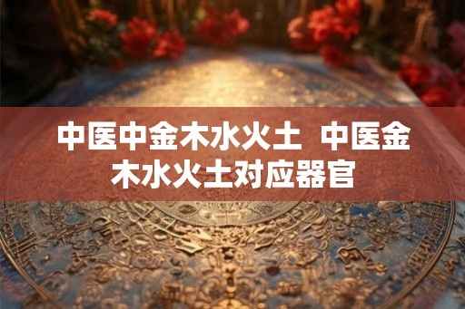中医中金木水火土  中医金木水火土对应器官