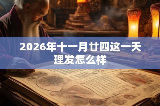 2026年十一月廿四这一天理发怎么样 2026年十一月廿四这一天理发怎么样