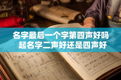 名字最后一个字第四声好吗  起名字二声好还是四声好