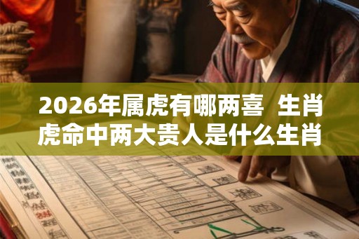2026年属虎有哪两喜  生肖虎命中两大贵人是什么生肖