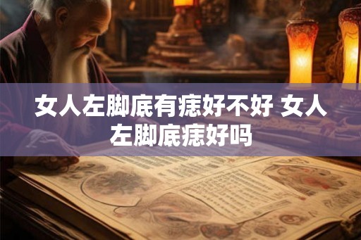 女人左脚底有痣好不好 女人左脚底痣好吗 女人左脚底有痣好不好 女人左脚底痣好吗