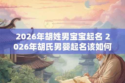 2026年胡姓男宝宝起名 2026年胡氏男婴起名该如何选择 2026年胡姓男宝宝起名 2026年胡氏男婴起名该如何选择