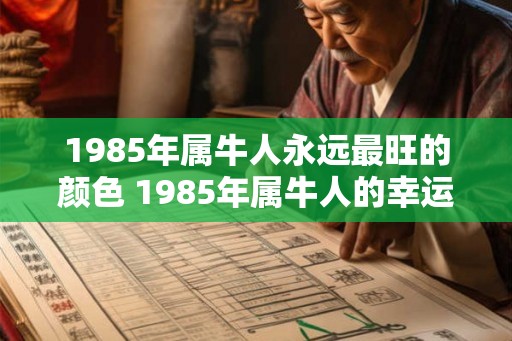 1985年属牛人永远最旺的颜色 1985年属牛人的幸运数字