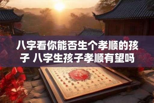 八字看你能否生个孝顺的孩子 八字生孩子孝顺有望吗 八字看你能否生个孝顺的孩子 八字生孩子孝顺有望吗