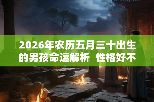 2026年农历五月三十出生的男孩命运解析  性格好不好
