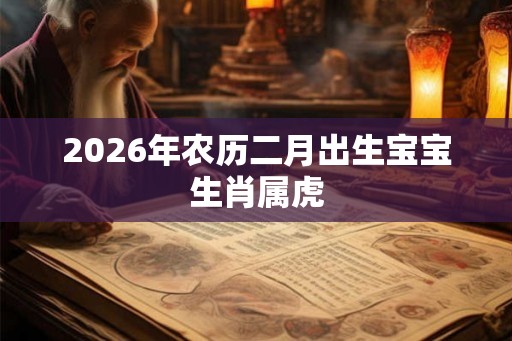 2026年农历二月出生宝宝生肖属虎 2026年农历二月出生宝宝生肖属虎