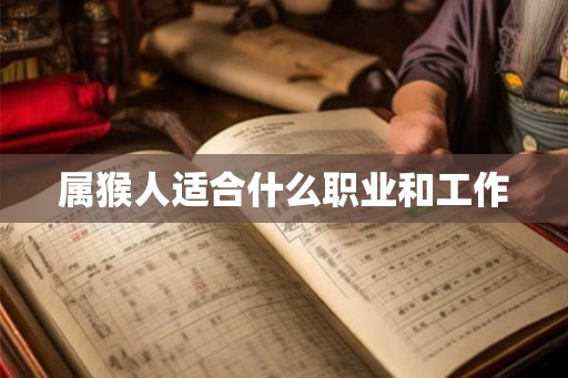 属猴人适合什么职业和工作 属猴人适合什么职业和工作