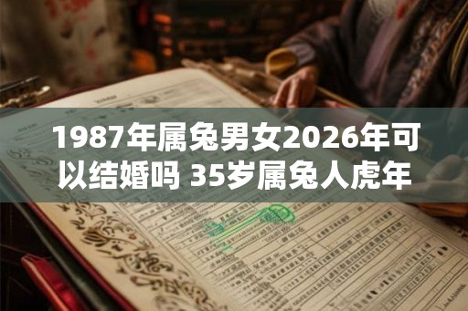 1987年属兔男女2026年可以结婚吗 35岁属兔人虎年结婚要注意什么 1987年属兔男女2026年可以结婚吗 35岁属兔人虎年结婚要注意什么