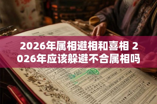 2026年属相避相和喜相 2026年应该躲避不合属相吗