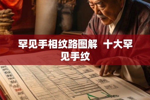 罕见手相纹路图解  十大罕见手纹