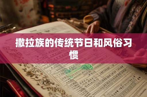撒拉族的传统节日和风俗习惯