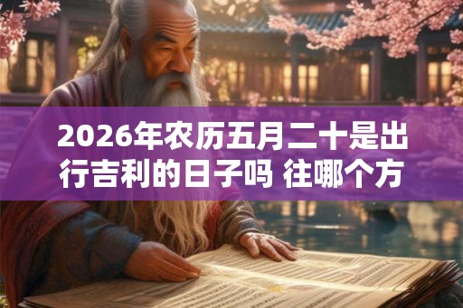 2026年农历五月二十是出行吉利的日子吗 往哪个方向好