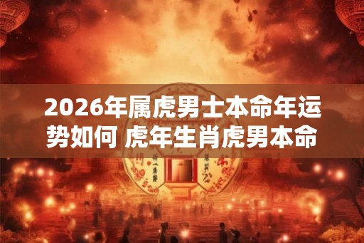 2026年属虎男士本命年运势如何 虎年生肖虎男本命年运气好不好 2026年属虎男士本命年运势如何 虎年生肖虎男本命年运气好不好