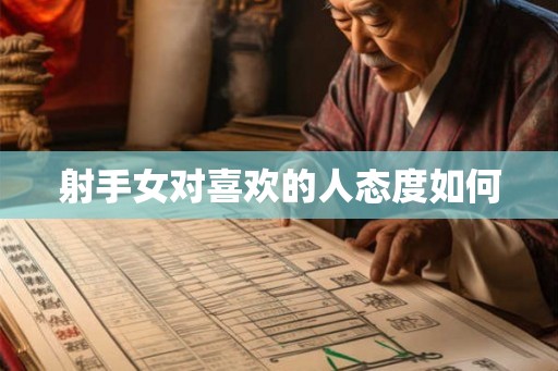 射手女对喜欢的人态度如何