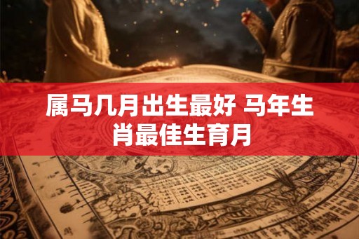 属马几月出生最好 马年生肖最佳生育月