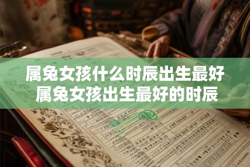 属兔女孩什么时辰出生最好 属兔女孩出生最好的时辰